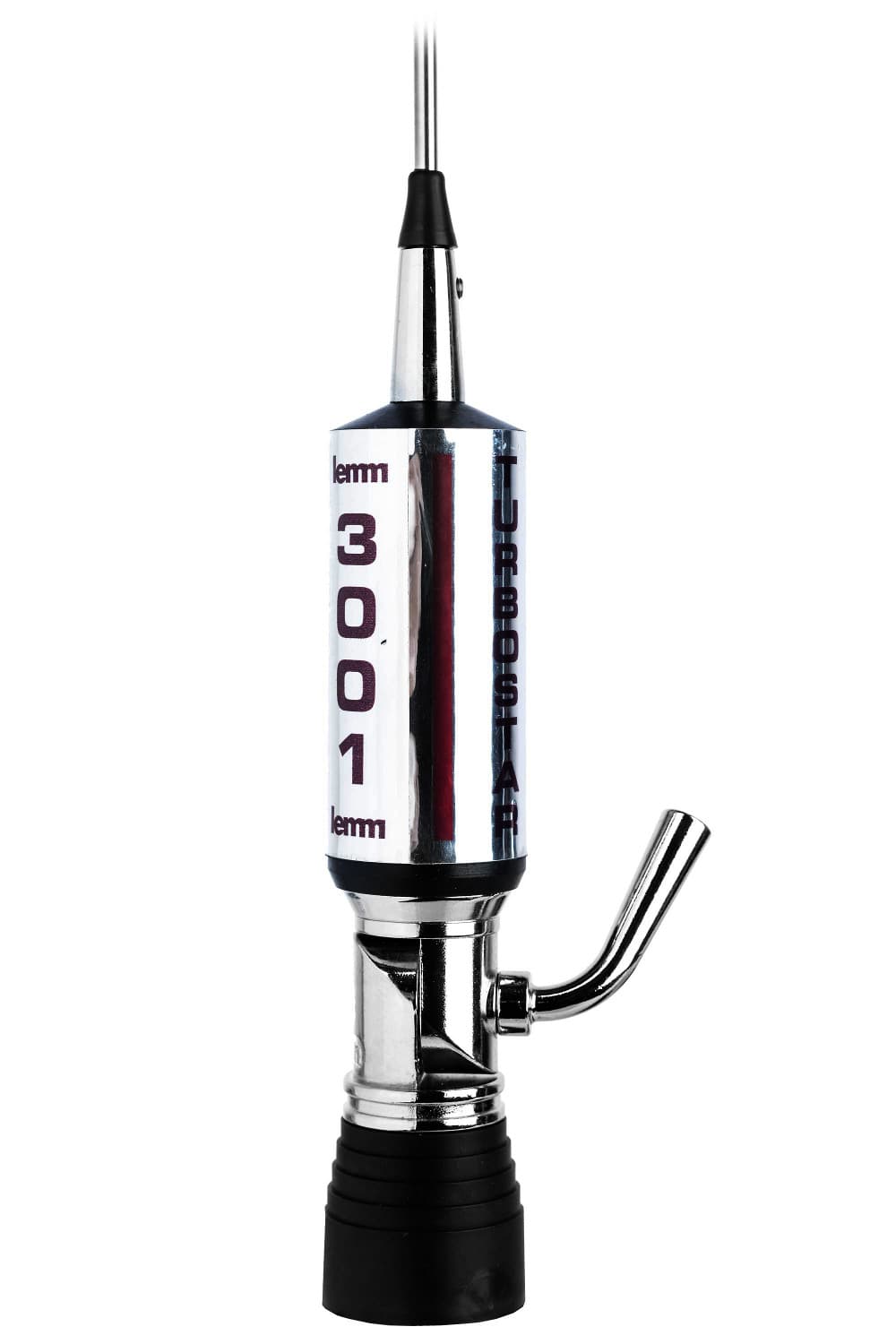 LEMM AT-3001 PL TURBOSTAR SILVER Antena CB montażowa 200cm (do gotowego montażu / magnesu PL)