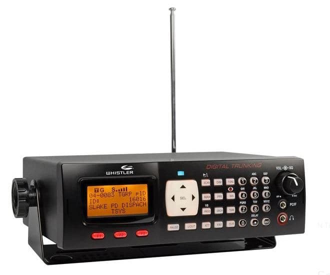 Skaner radiowy WHISTLER WS1065 cyfrowy odbiornik szerokopasmowy 25-1300MHz Motorola EDACS, LTR, P25