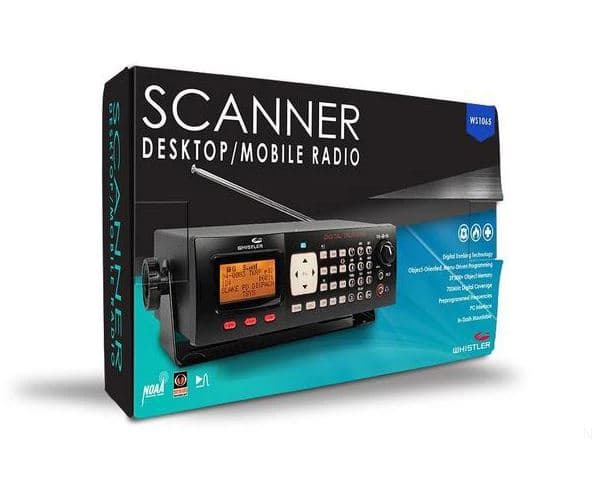 Skaner radiowy WHISTLER WS1065 cyfrowy odbiornik szerokopasmowy 25-1300MHz Motorola EDACS, LTR, P25