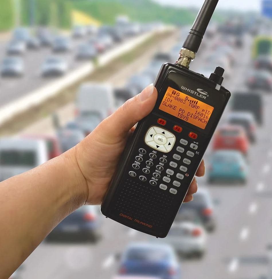Skaner radiowy WHISTLER WS1040 ręczny cyfrowy odbiornik szerokopasmowy 25-1300MHz MOTOTRBO DMR EDACS