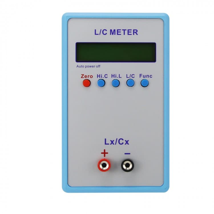LC-200A precyzyjny miernik pojemności C do 100mF i indukcyjności L do 100H - np. do pomiaru cewek, kondensatorów