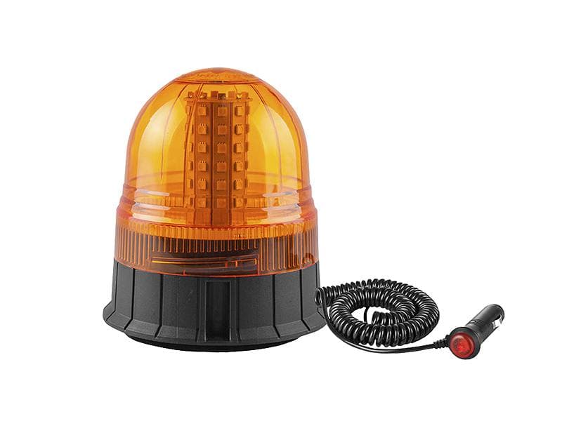 Lampa ostrzegawcza LED - zasilanie 12/24V, magnes (tzw. kogut) LX71027