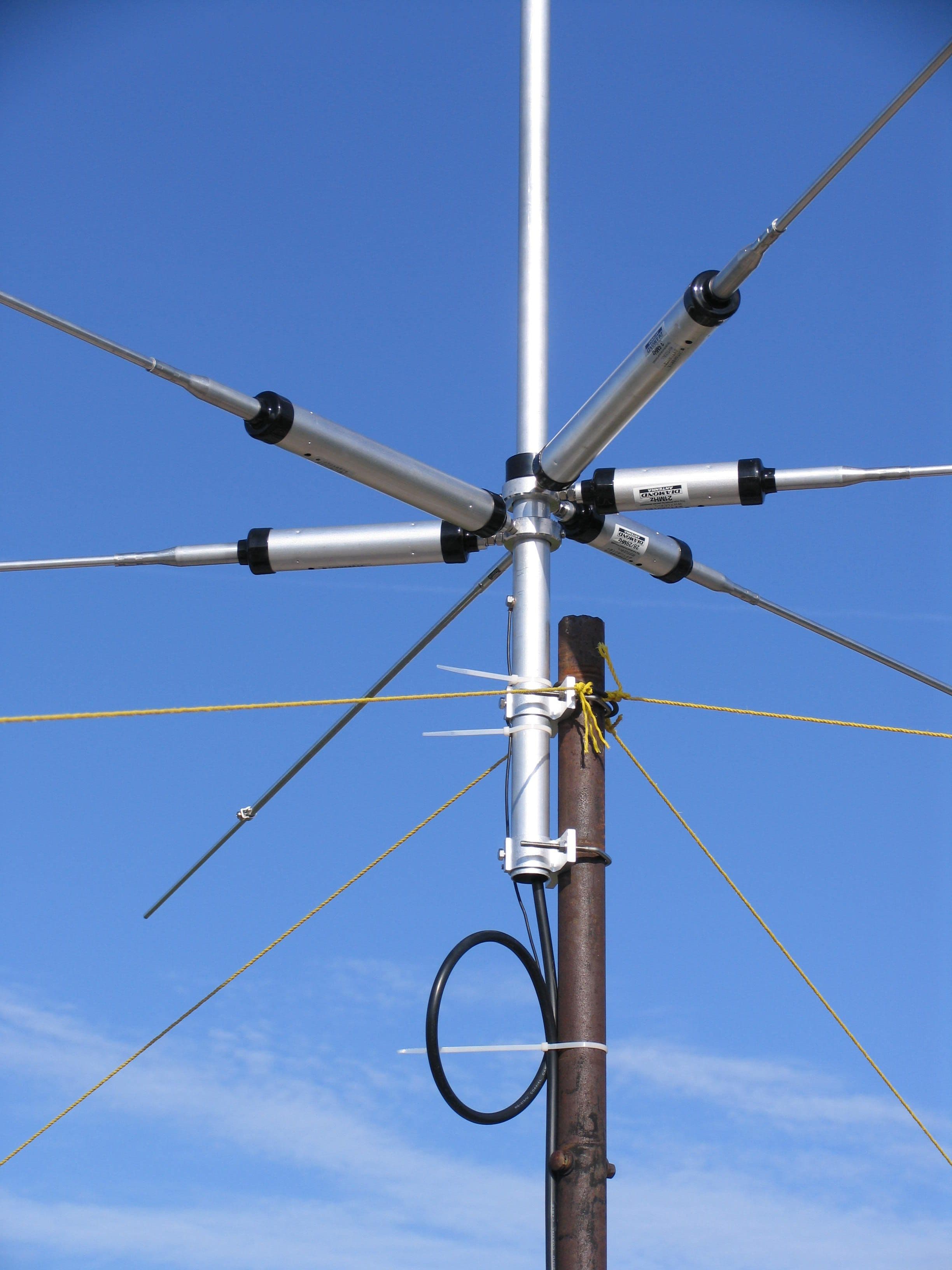 Diamond CP6S antena pionowa KF wielopasmowa 3.5~50MHz długość 460cm