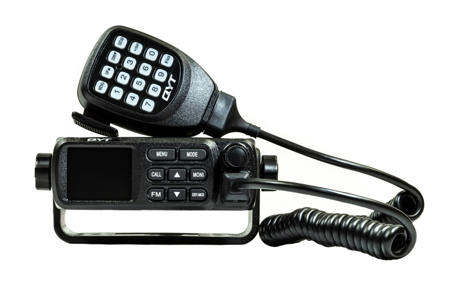 QYT KT-5800 EXPORT z QUAD WATCH 136-174/400-480MHz mini radiotelefon przewoźny VHF/UHF - moc 25W, zasilanie 12/24V