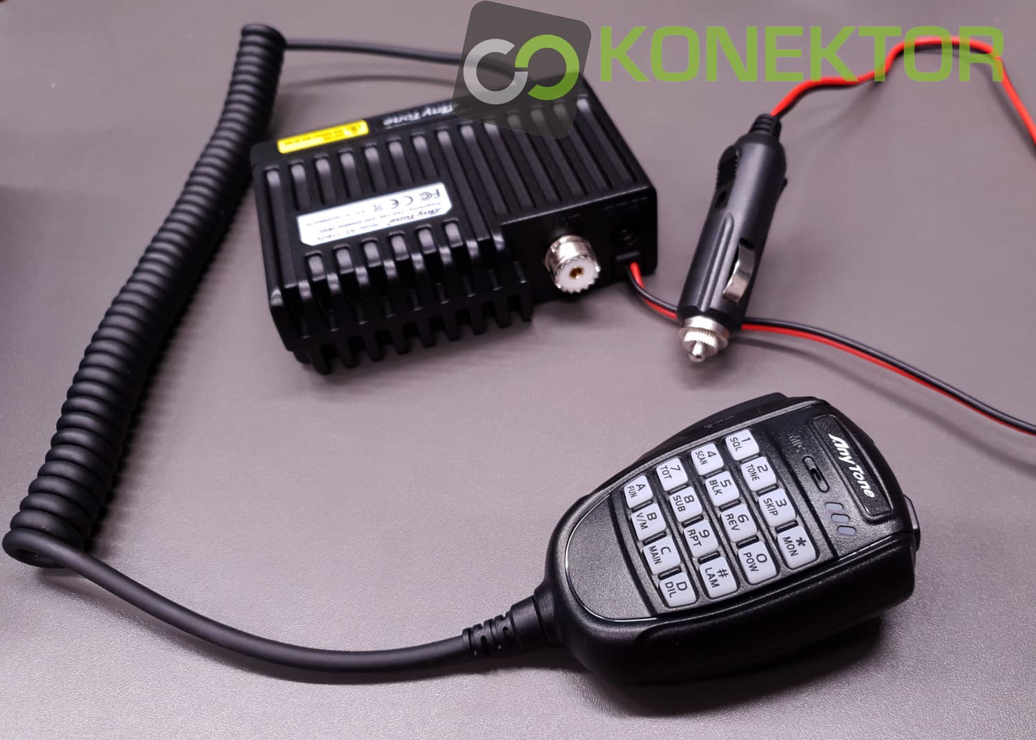 AnyTone AT-779UV nowoczesny ultrakompaktowy radiotelefon 20W VHF/UHF (136-174MHz, 400-490MHz) + polska instrukcja