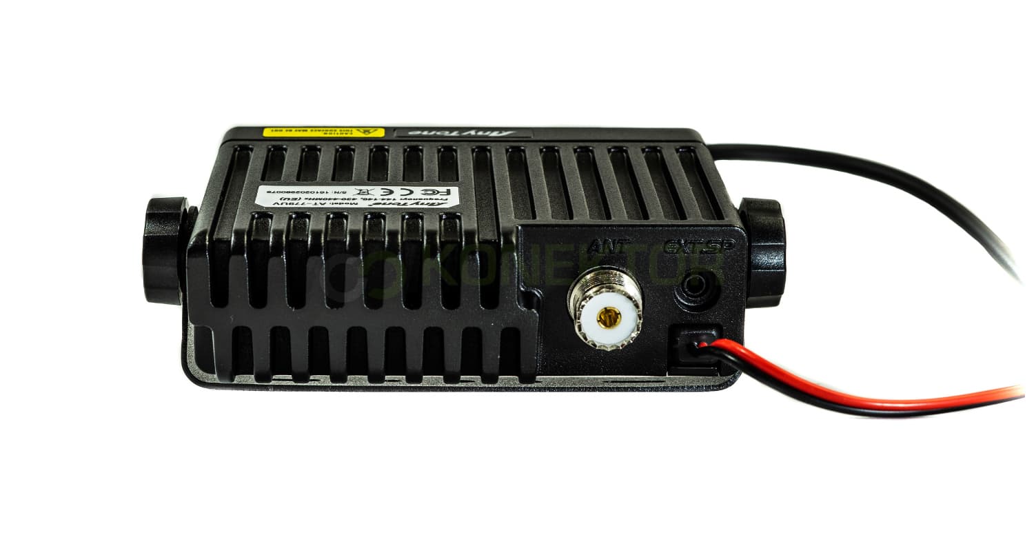 AnyTone AT-779UV nowoczesny ultrakompaktowy radiotelefon 20W VHF/UHF (136-174MHz, 400-490MHz) + polska instrukcja