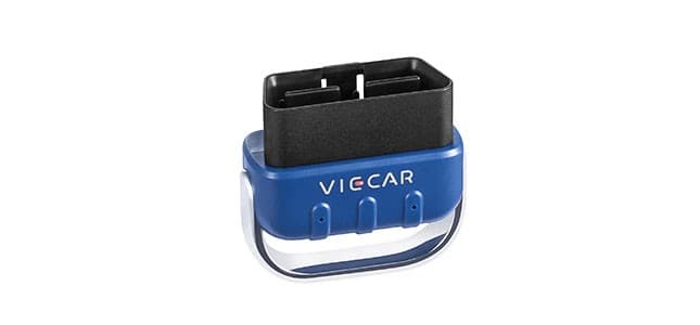 VIECAR Mini OBD VP005 uniwersalny interfejs skaner diagnostyczny OBD-2 odczyt/kasowanie błędów komputera - adapter bluetooth 5.0 iOS / Android / Windows