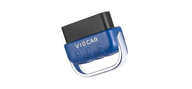 VIECAR Mini OBD VP005 uniwersalny interfejs skaner diagnostyczny OBD-2 odczyt/kasowanie błędów komputera - adapter bluetooth 5.0 iOS / Android / Windows