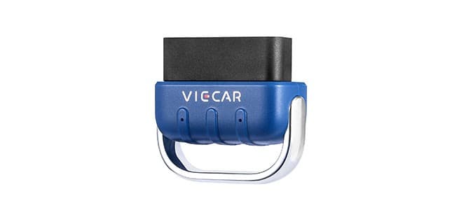 VIECAR Mini OBD VP005 uniwersalny interfejs skaner diagnostyczny OBD-2 odczyt/kasowanie błędów komputera - adapter bluetooth 5.0 iOS / Android / Windows