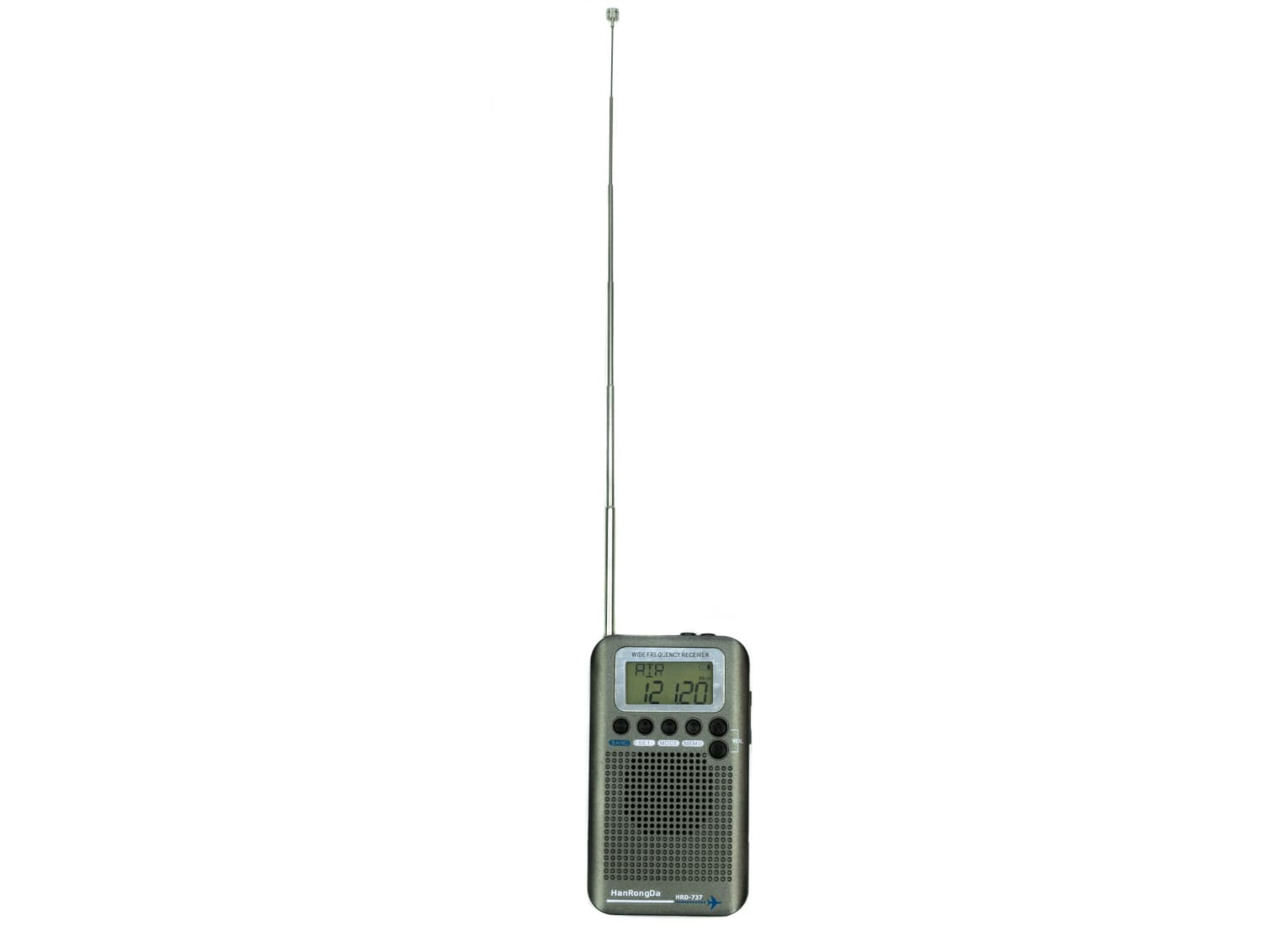 HRD-737 ultrakompaktowy odbiornik przenośny AM / FM Stereo / KF / CB / airband / VHF, polska instrukcja