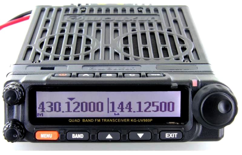 Wouxun KG-UV980R EXPORT quadbander 6m/4m//2m/70cm + AIRBAND - moc 50W