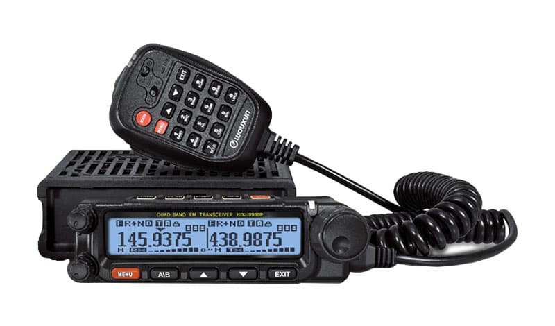 Wouxun KG-UV980R EXPORT quadbander 6m/4m//2m/70cm + AIRBAND - moc 50W