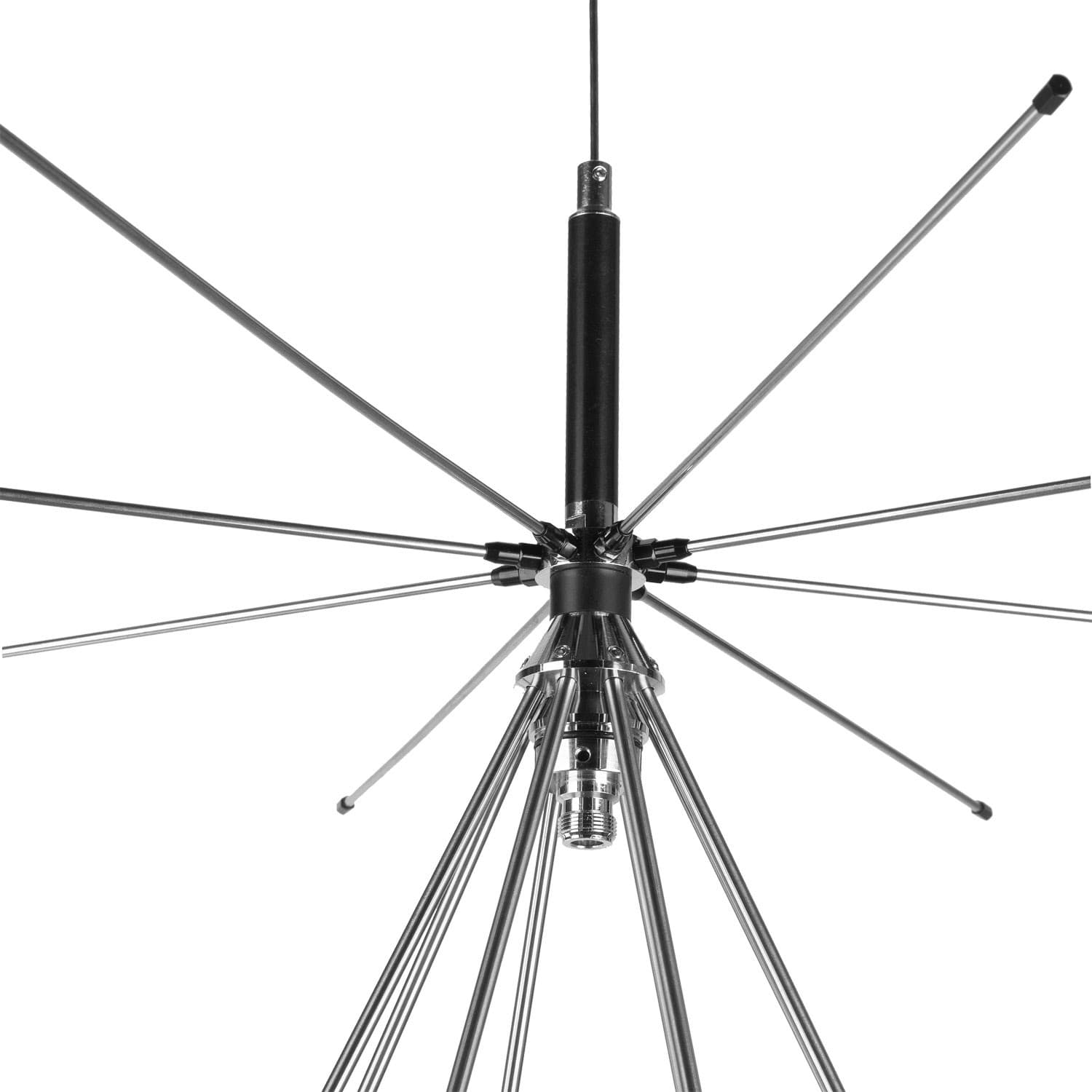 RADIORA SD-1300 DISCONE Antena szerokopasmowa do skanera SDR 25-3000MHz - złącze niskostratne N, długość 170cm np. Uniden, Icom, SDRPlay, RTL-SDR