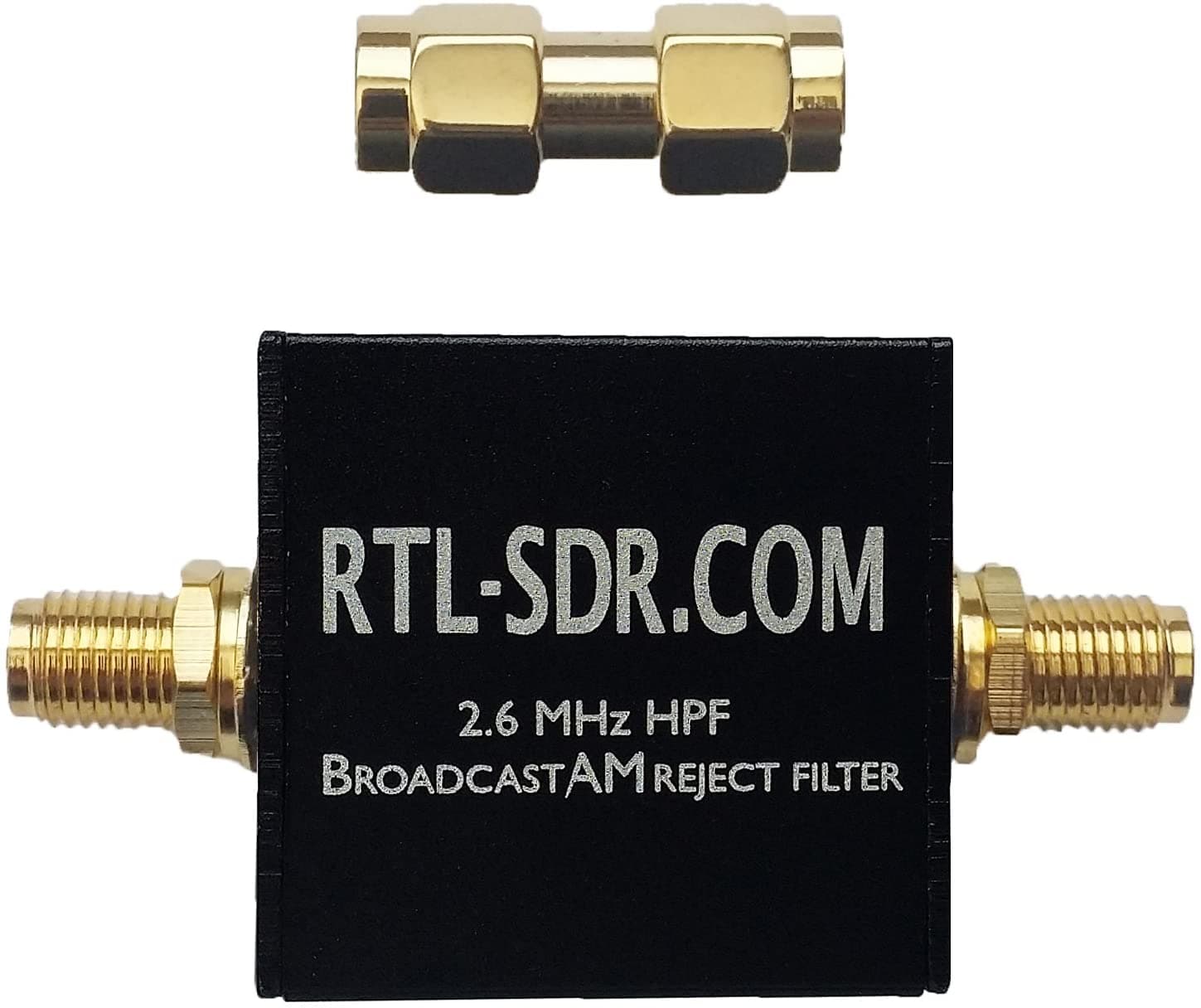 Filtr broadcasting AM 2.6MHz HPF do odbiorników SDR skanerów tłumik sygnału RTL-SDR