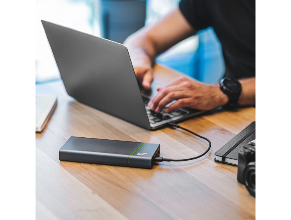 Kabel przewód zasilający USB-C 120cm Power Delivery 60W 480Mbps SUPERJAKOŚĆ Green Cell GC PowerStream