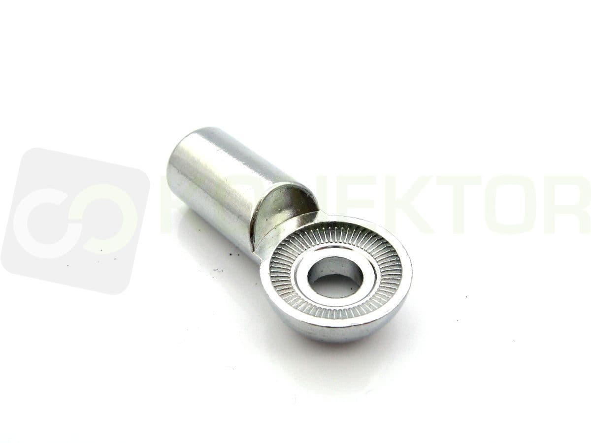 Adapter przejściówka gniazdo M6 / oczko DV wersja długa do VOLVO SCANIA MAN ACTROS, podstawa Pirat