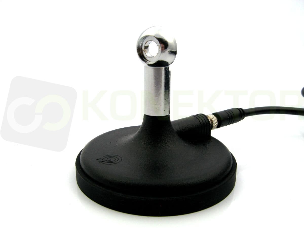 Adapter przejściówka gniazdo M6 / oczko DV wersja długa do VOLVO SCANIA MAN ACTROS, podstawa Pirat