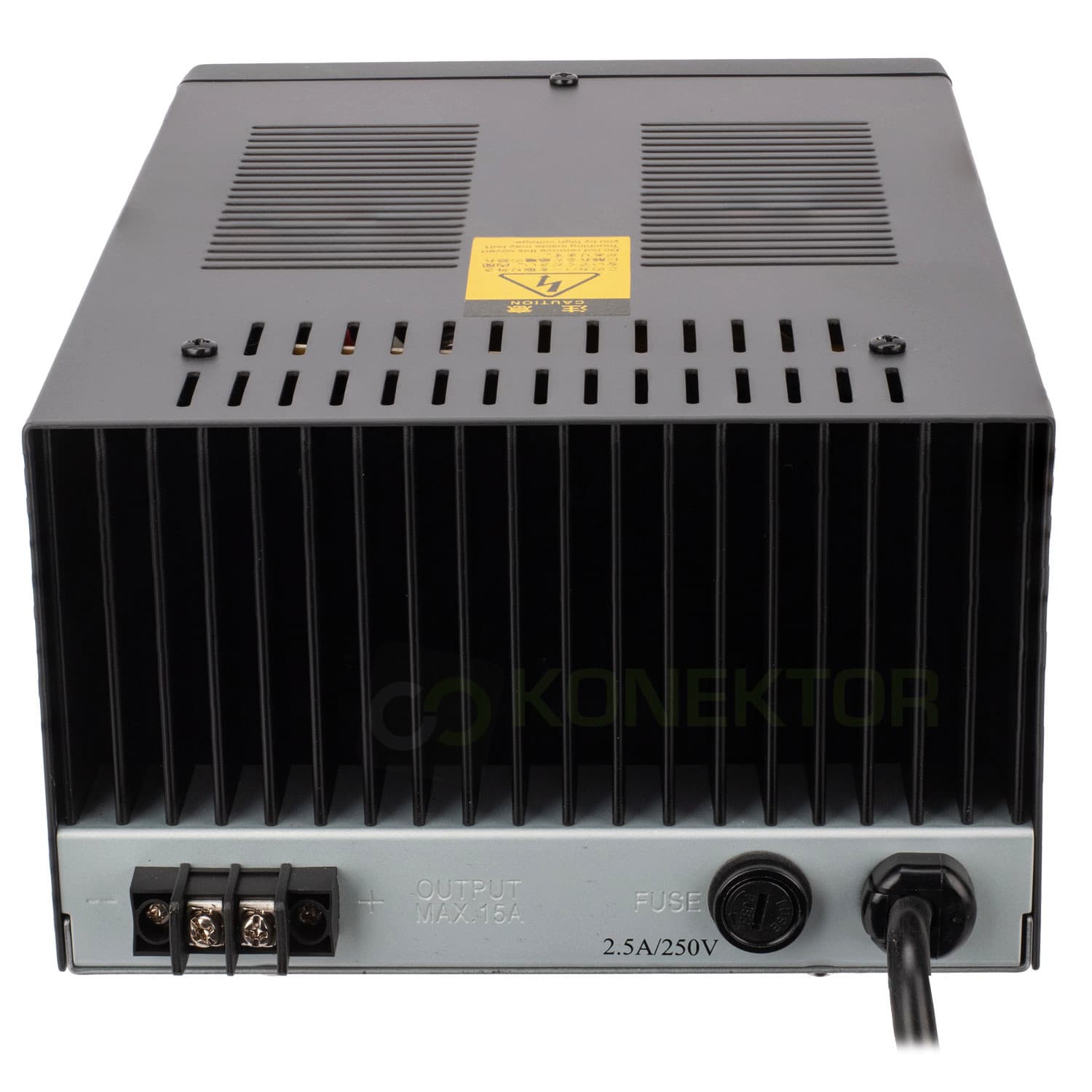 Zasilacz transformatorowy radiowy 15A DIAMOND GSV-1200 regulacja 1-15V (z blokadą napięcia 13,8V)