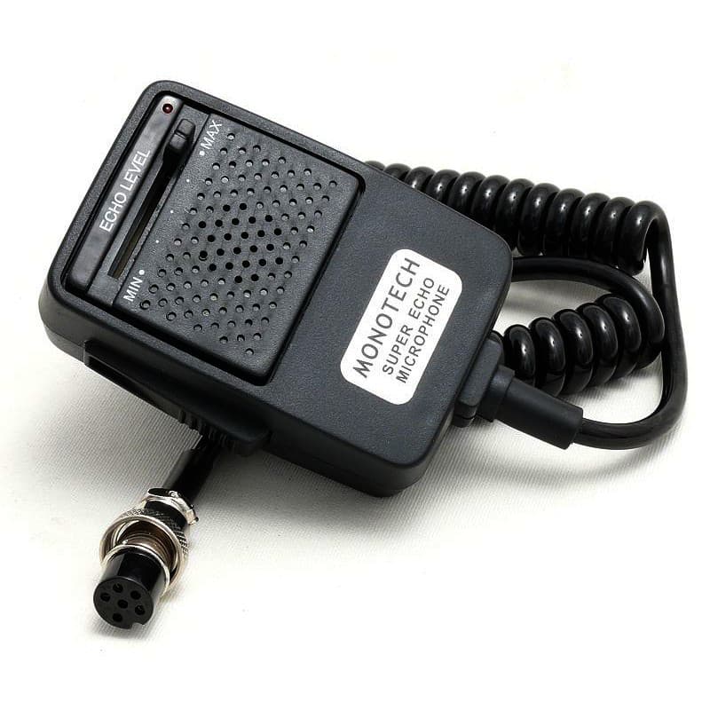 Monotech MT-412 mikrofon do CB radia - echo, wzmocnienie, wtyk 6-PIN President / M Tech / Stabo