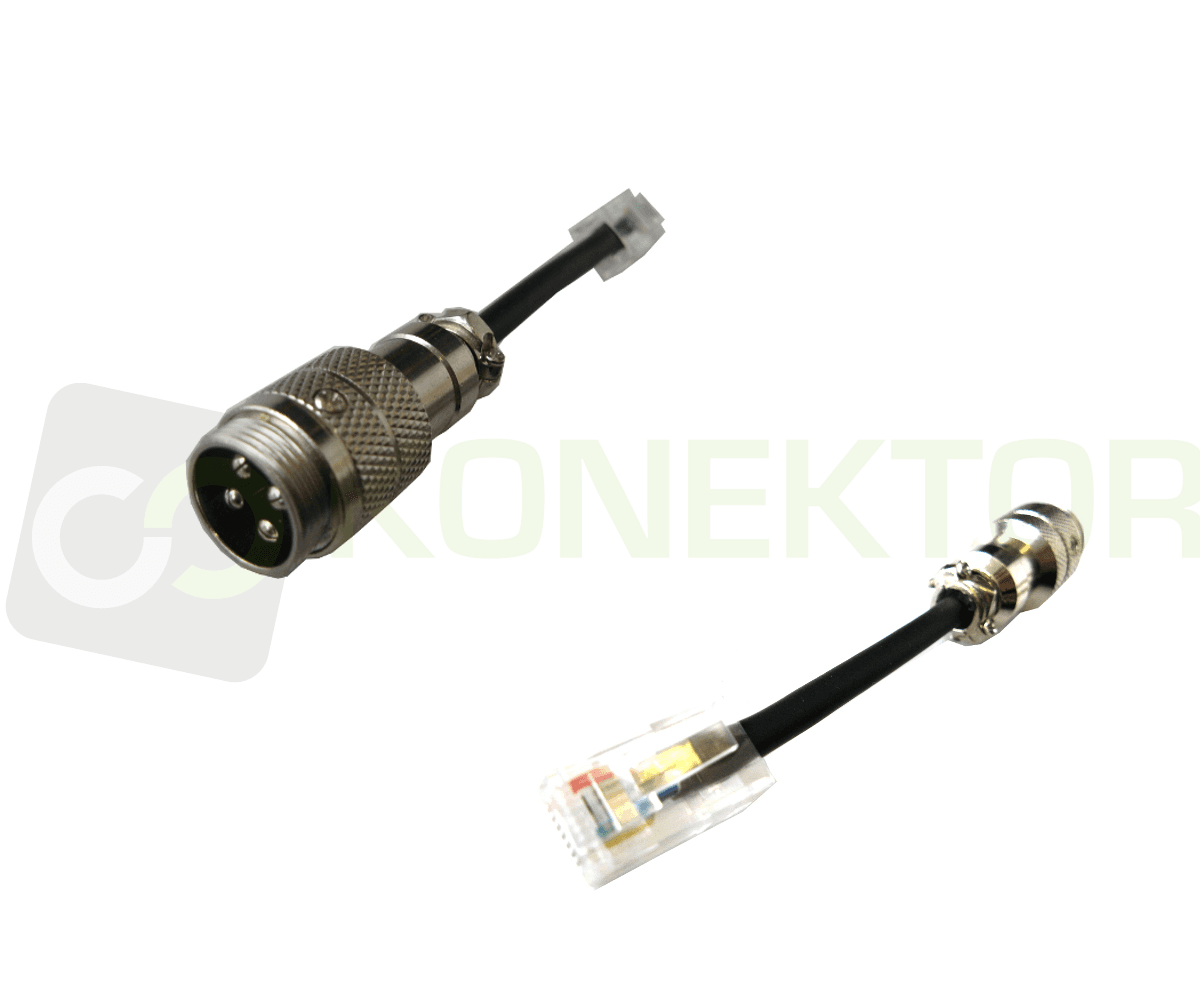 Adapter mikrofonowy RJ/4-PIN Uniden/President do Anytone AT-5555N / CRT 7900