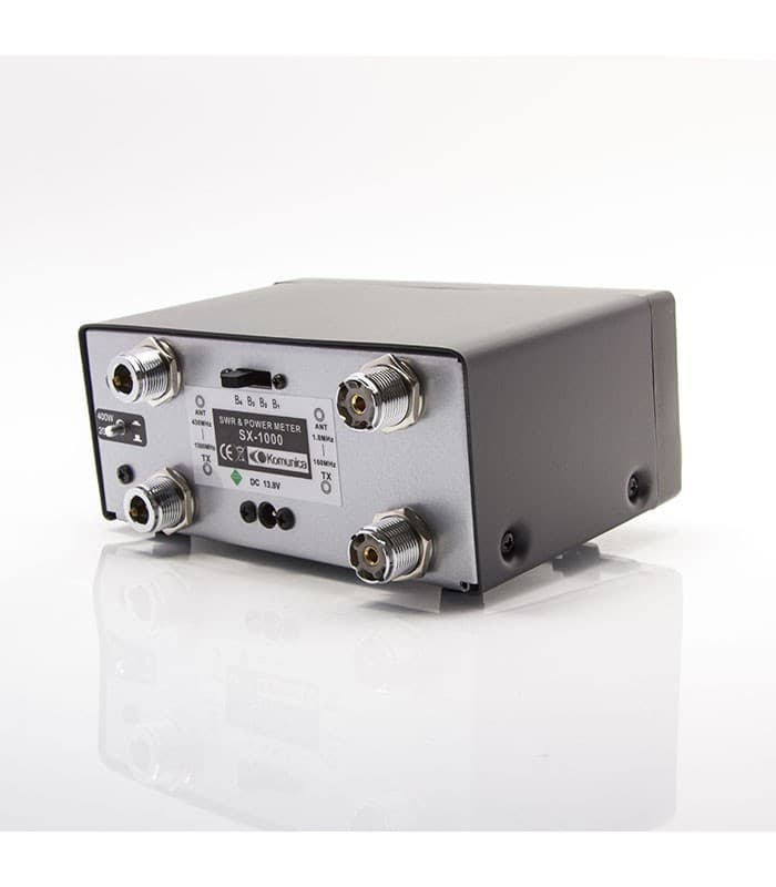 KOMUNICA SX-1000 reflektometr HF/VHF/UHF 1.8-160/430-1300MHz - miernik SWR/PWR 1000W