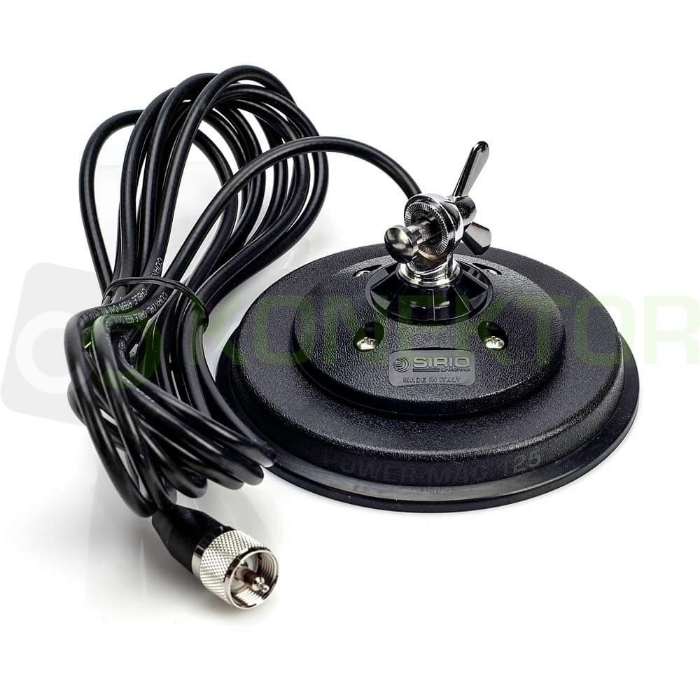 SIRIO POWER-MAG 125 DV podstawa magnetyczna 12,5cm do anten na "motylek"