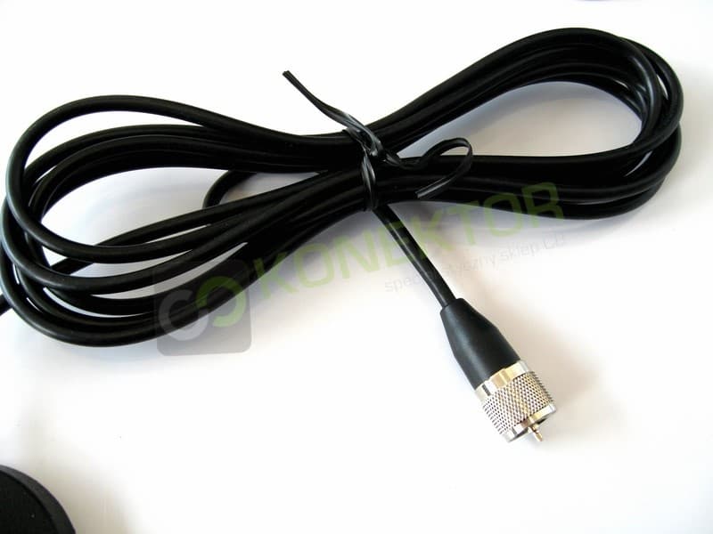 SIRIO MICRO 30 MAG dyskretna estetyczna antena CB magnesowa 30cm kabel 3m