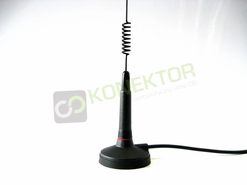 SIRIO MICRO 30 MAG dyskretna estetyczna antena CB magnesowa 30cm kabel 3m