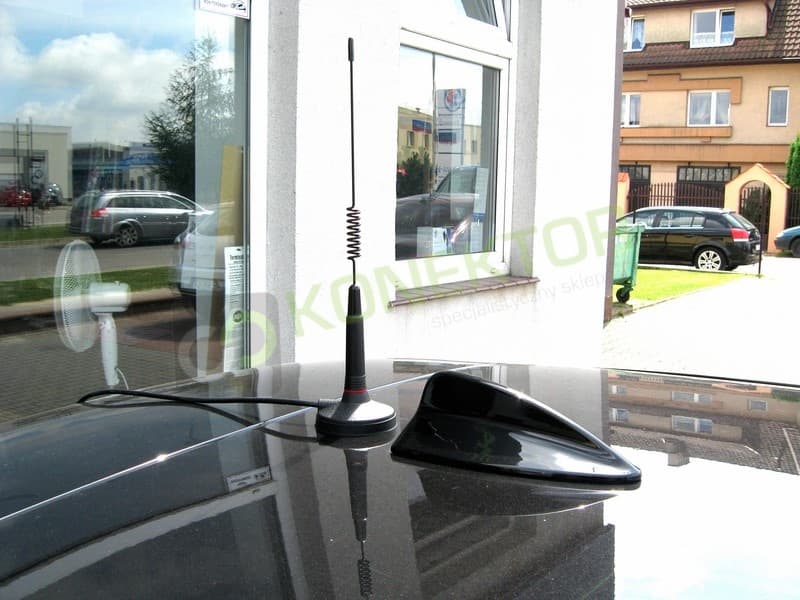 SIRIO MICRO 30 MAG dyskretna estetyczna antena CB magnesowa 30cm kabel 3m