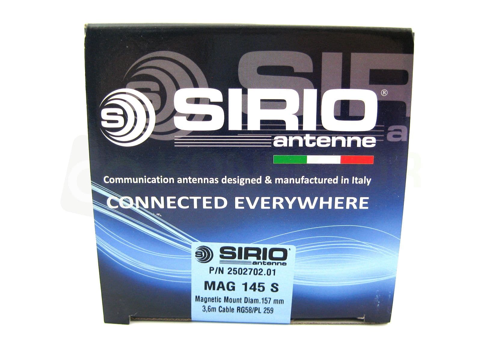 SIRIO MAG 145 DV motylek - najmocniejsza podstawa magnetyczna 16cm (magnes 157mm) kabel 3,60m