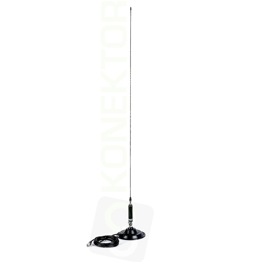 Sirio Titanium 1000 Antena CB magnesowa 100cm podstawa 145mm kabel 4m