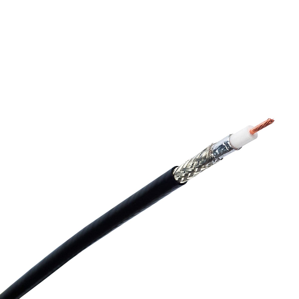 Kabel niskostratny H-155 BELDEN 15m + zalutowane wtyki złocone teflonowe UC-1 (okablowanie H155 do HF/CB/VHF/UHF/skanery/WLAN)