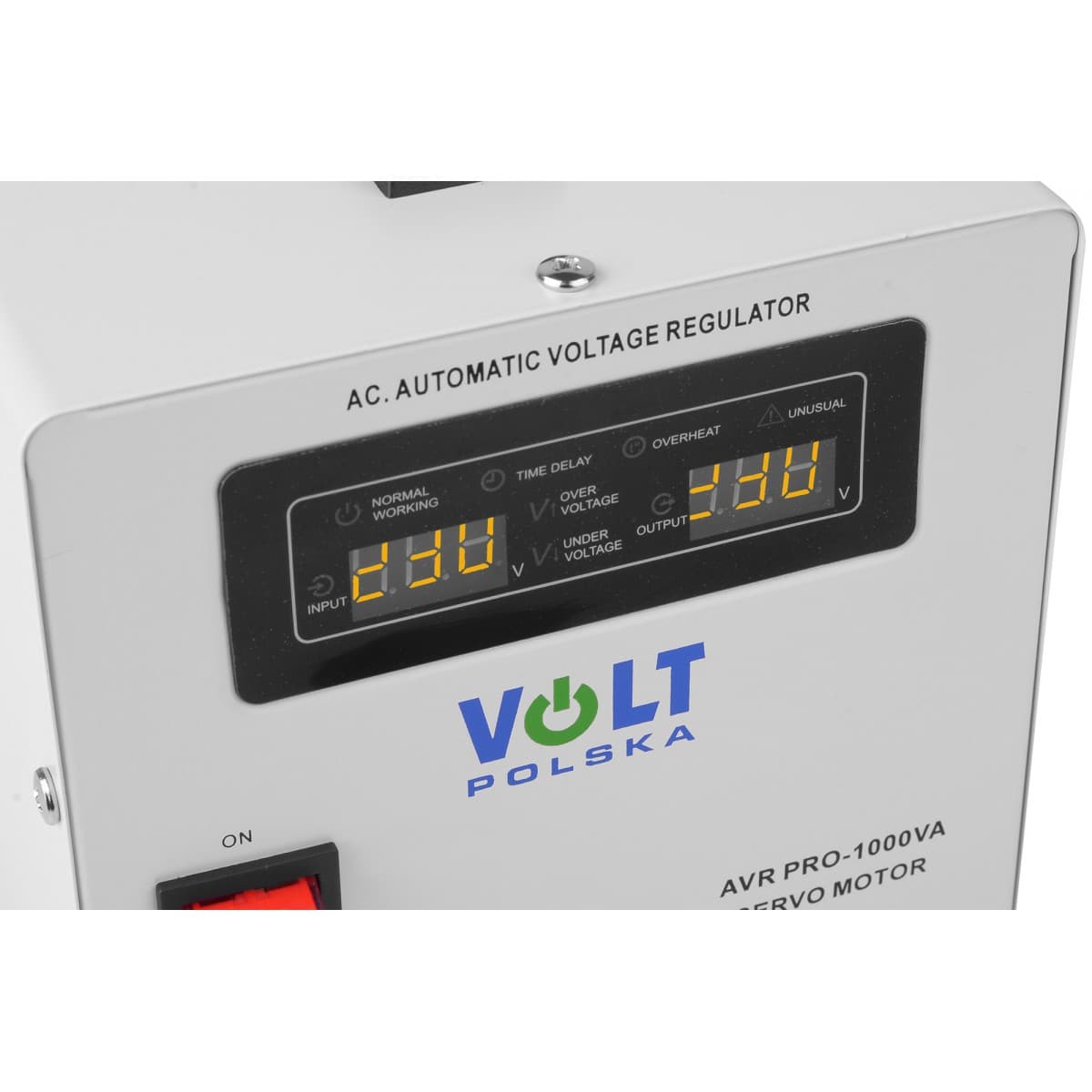 VOLT AVR PRO 1000 3% SERVO automatyczny stabilizator napięcia 230 AVC 1000W
