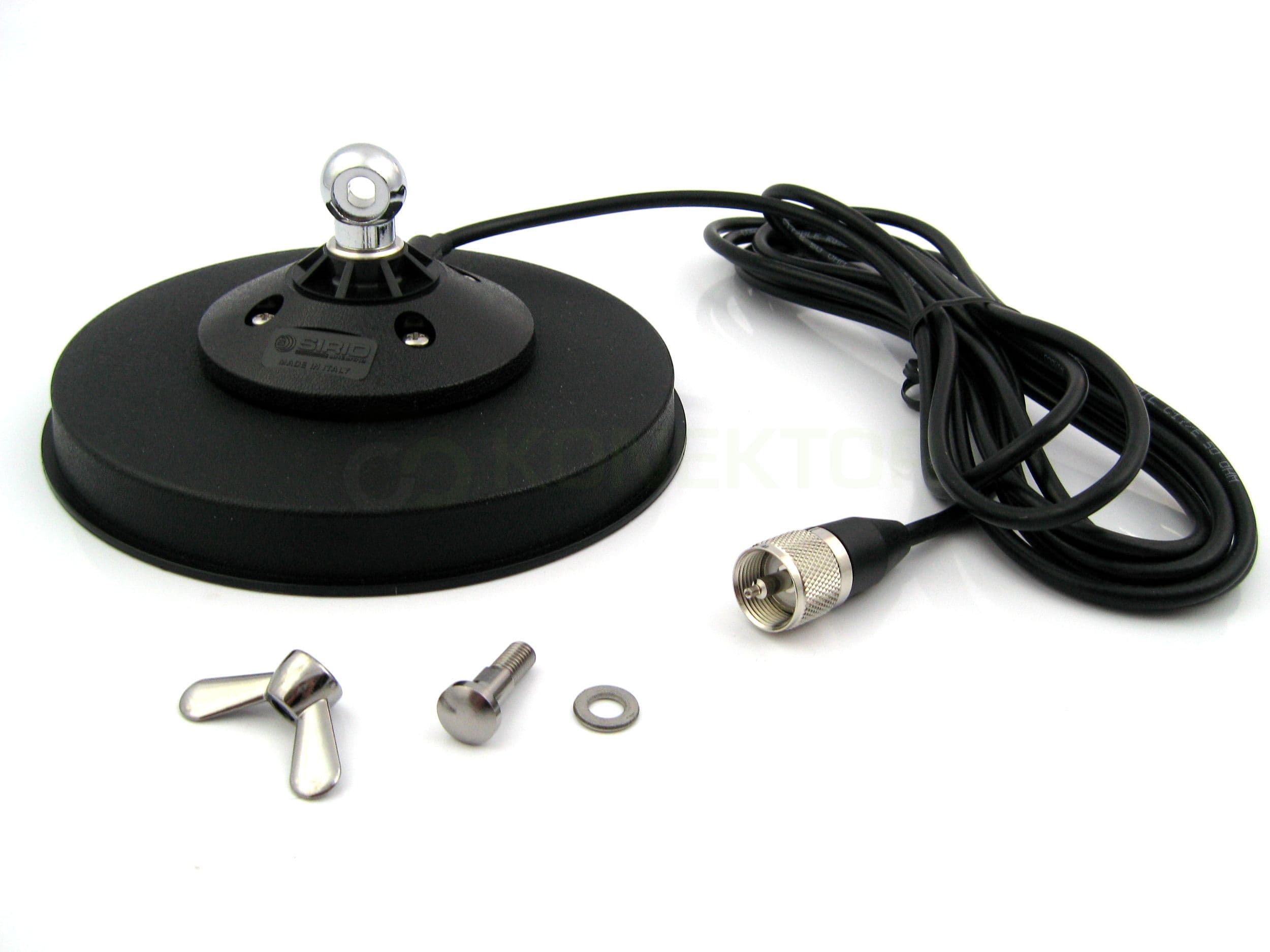 SIRIO MAG 145 DV motylek - najmocniejsza podstawa magnetyczna 16cm dłuższy kabel 7m
