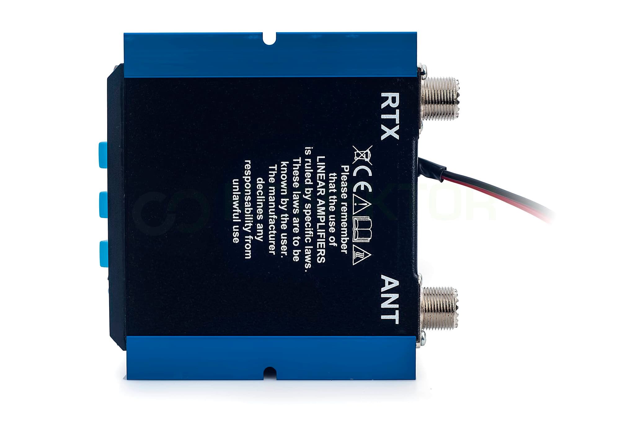 Zestaw RM KL 203 P + kabel połączeniowy 100cm - wzmacniacz mocy, wbudowany przedwzmacniacz (100W/200W) Made in Italy