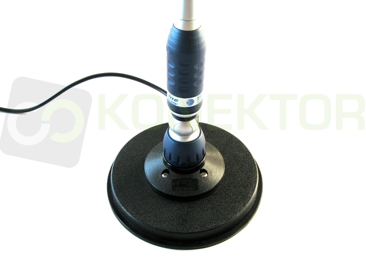 SIRIO TURBO 3000 MAG 145 PL (magnes 16cm) Antena CB magnesowa 171cm dłuższy kabel 6 metrów