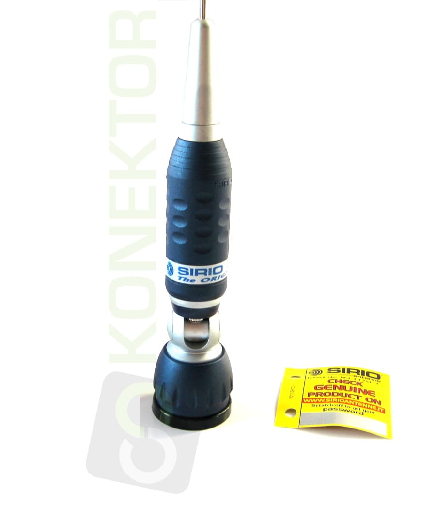 SIRIO TURBO 3000 MAG 145 PL (magnes 16cm) Antena CB magnesowa 171cm dłuższy kabel 6 metrów