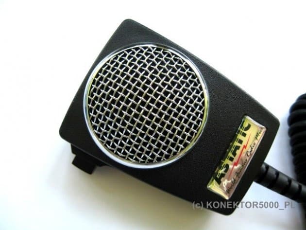 Astatic D104 M6B - mikrofon z wkładką ceramiczną oraz wzmocnieniem - wersja 6-PIN President, M Tech, Stabo