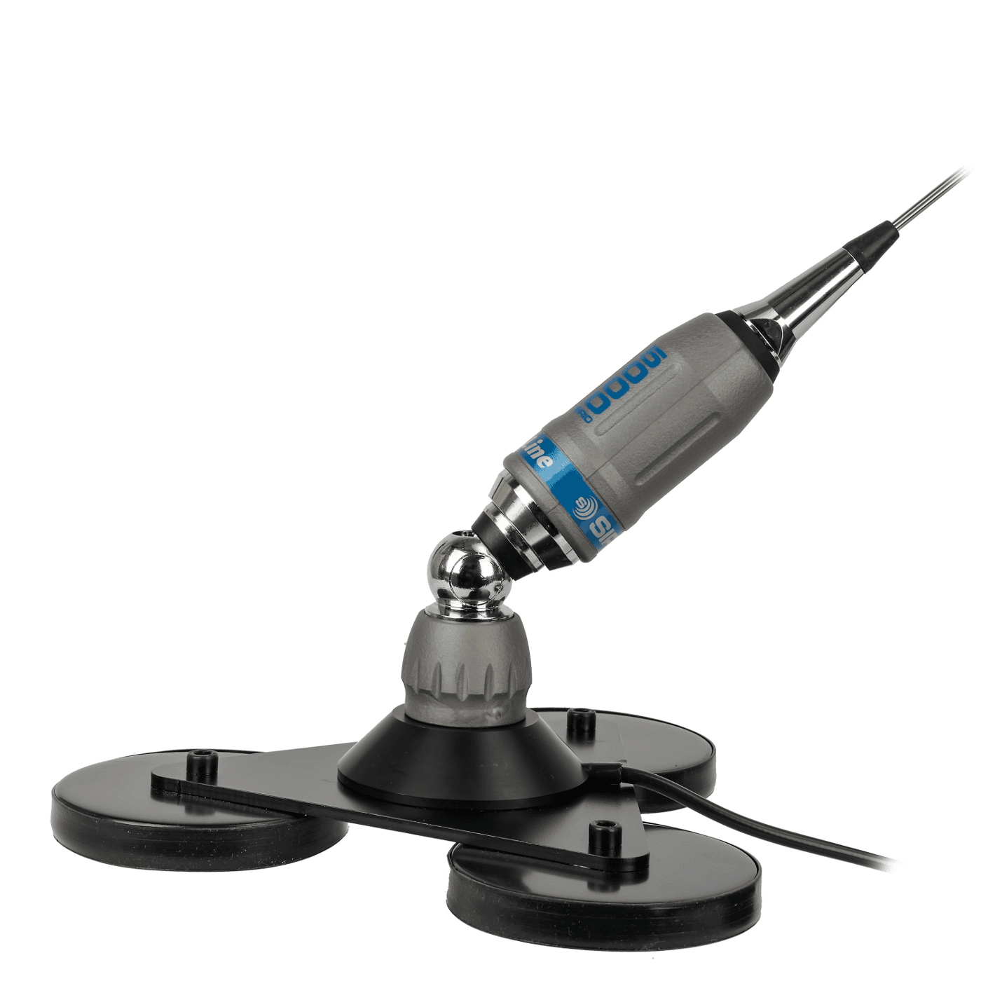 SIRIO TURBO 5000 TRIMAG Antena CB magnesowa 196cm mocny potrójny magnes, kabel 5 metrów