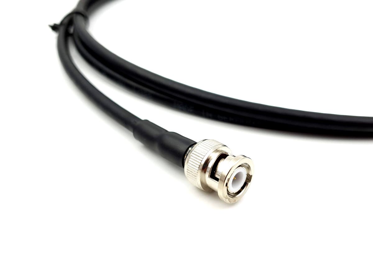 Przedłużacz BNC 15m kabel niskostratny RF-5 SATEC+ wtyk BNC + gniazdo BNC (okablowanie do radiotelefonów, skanerów, SDR, DVBT itp.)