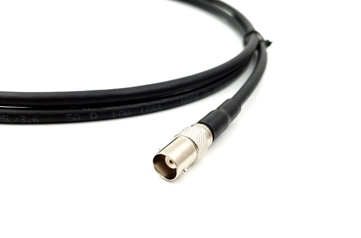 Przedłużacz BNC 15m kabel niskostratny RF-5 SATEC+ wtyk BNC + gniazdo BNC (okablowanie do radiotelefonów, skanerów, SDR, DVBT itp.)
