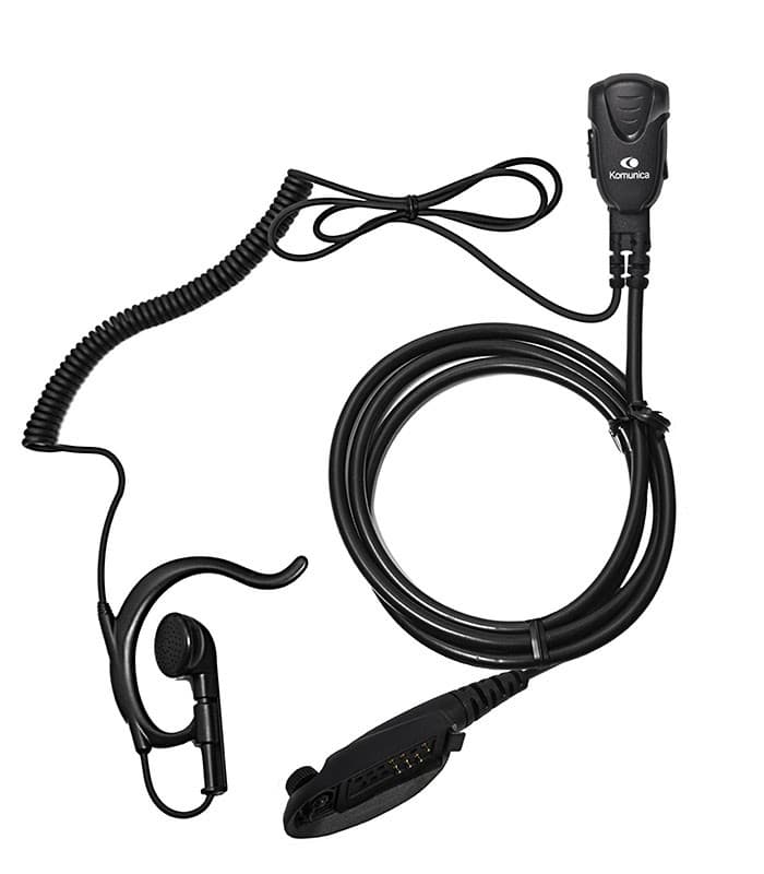 Komunica PWR-PRO-GP320 świetnej jakości mikrofonosłuchawka z zausznikiem do Motorola GP np. GP-320, GP-340, GP-360, GP-380