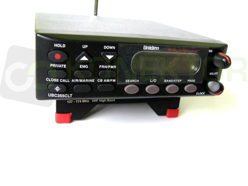 Skaner UNIDEN UBC 355 + dyskretna antena samochodowa 50cm (odbiornik szerokopasmowy 25-960MHz)