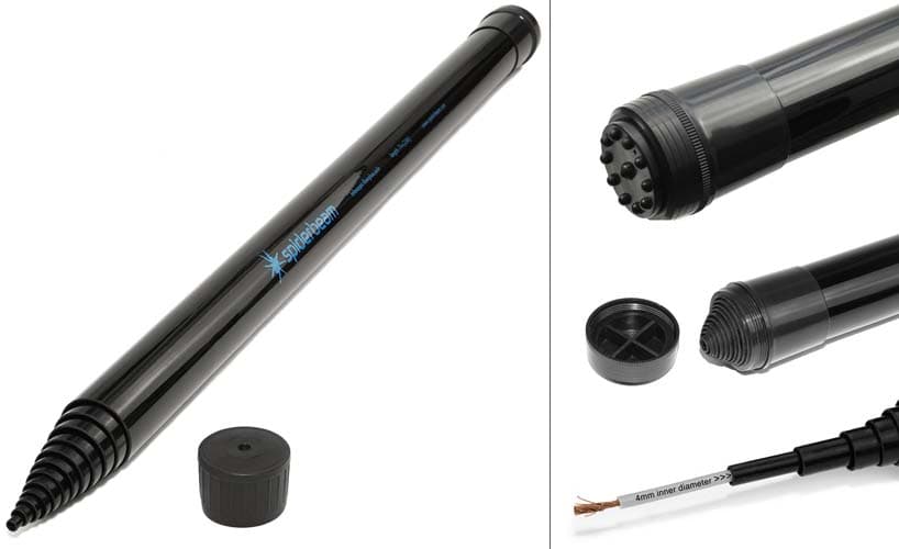 Maszt tyczka Spiderbeam 7m Mini włókno szklane, teleskopowy fi 50/6mm SUPER LEKKI 1kg