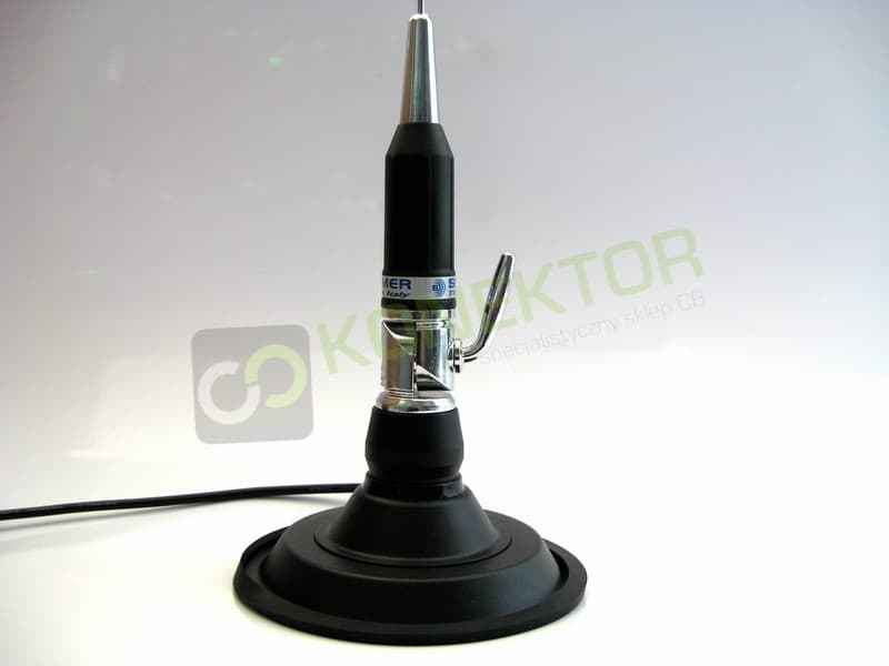 SIRIO PERFORMER 600 PL + magnes 14,5cm Antena CB magnesowa 125cm kabel 4m