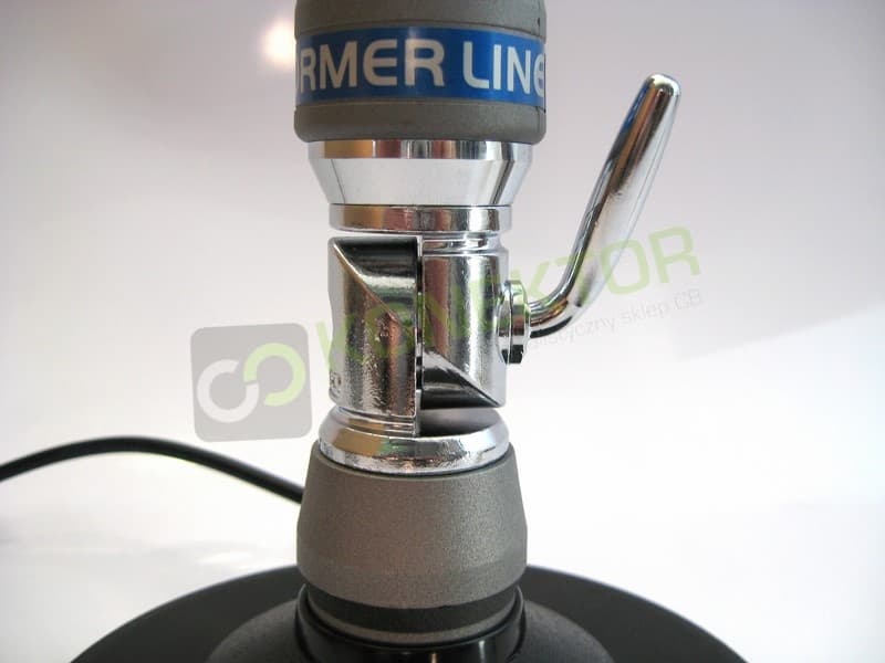 SIRIO PERFORMER 5000 PL + magnes 16cm SIRIO Antena CB magnesowa 196cm dłuższy kabel 5 metrów