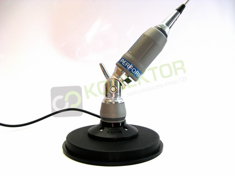 SIRIO PERFORMER 5000 PL + magnes 16cm SIRIO Antena CB magnesowa 196cm dłuższy kabel 6 metrów