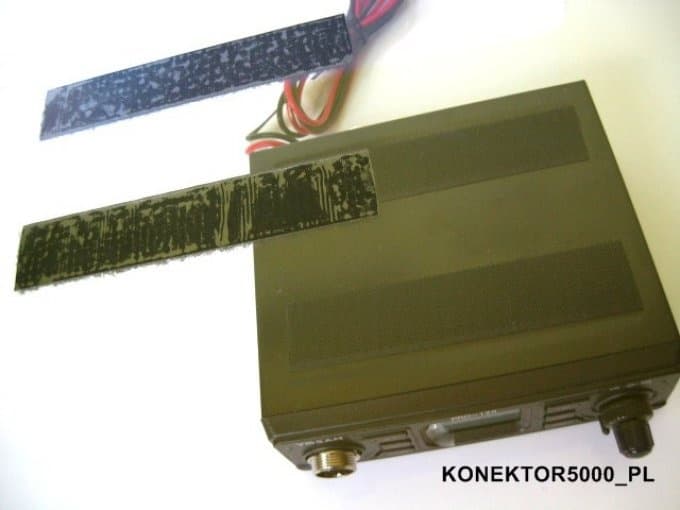 Rzep montażowy CB 3M Scotchmate długość 50cm gotowego połączenia (mocowanie CB radia)