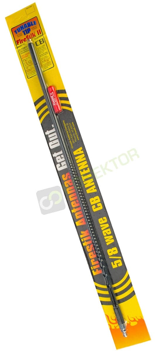 FireStik FS2 antena CB helikalna 65cm TOP LOADED + MOCNY magnes SIRIO MAG 145