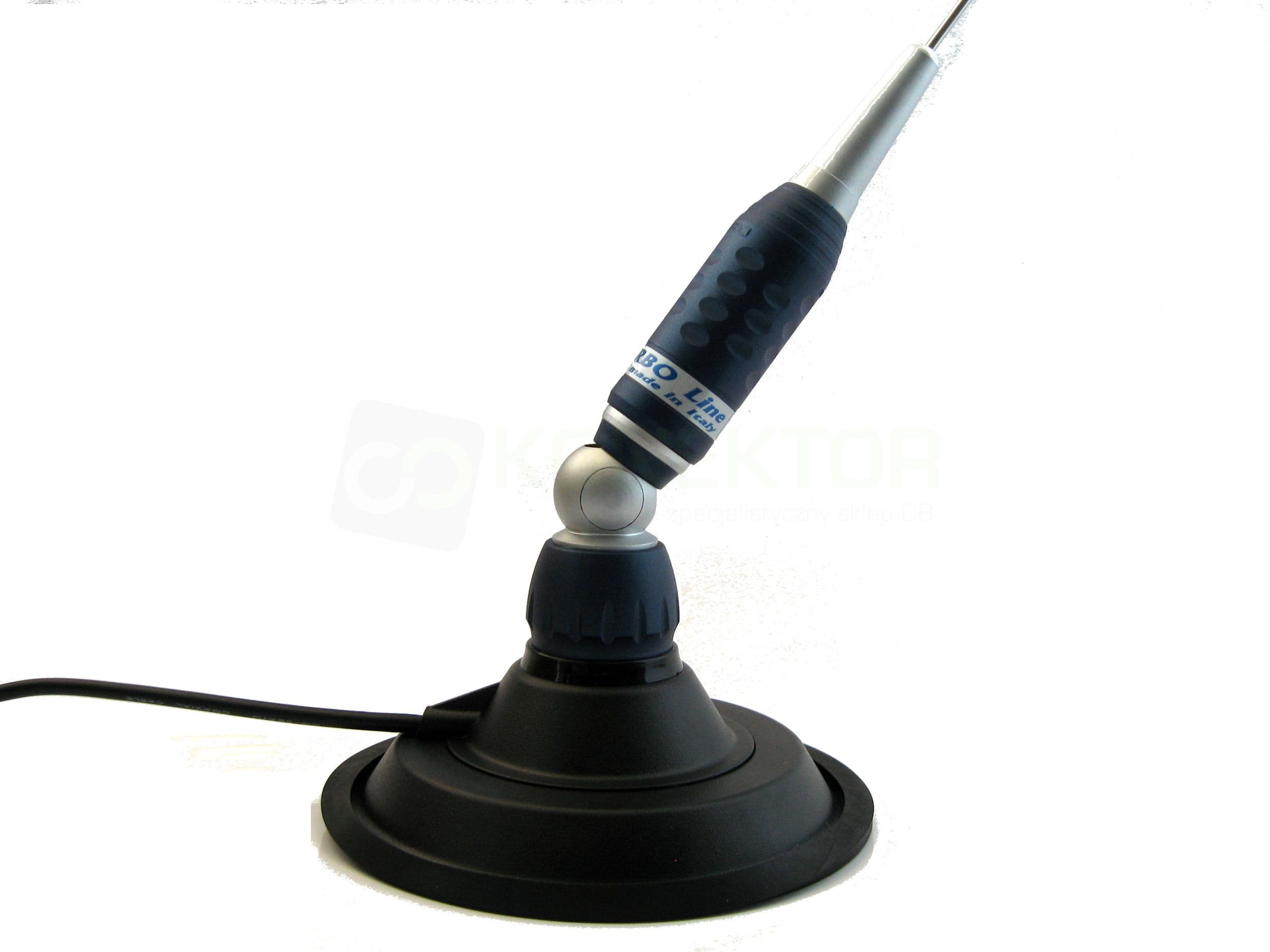 SIRIO TURBO 2000 PL + magnes 14,5cm Antena CB magnesowa 145cm kabel 4m